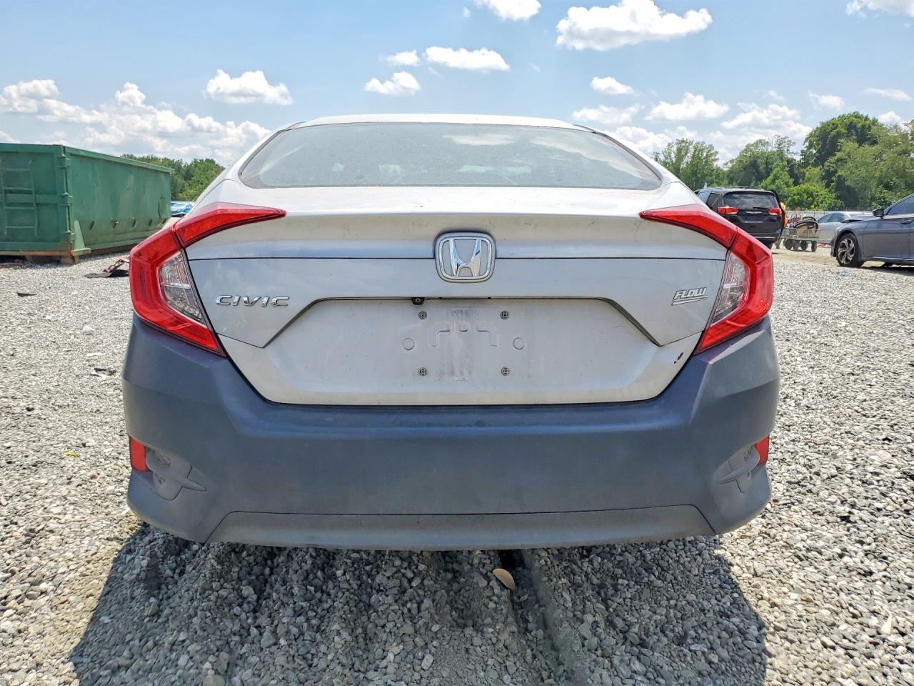 2016 Honda Civic Lx Серебряный vin: 19XFC2F67GE060478