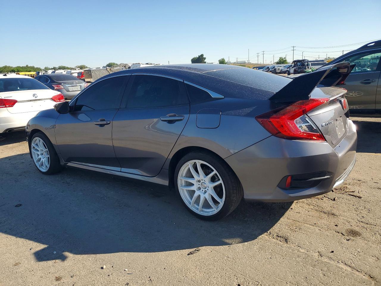 2019 Honda Civic Lx Charcoal vin: 19XFC2F67KE208847