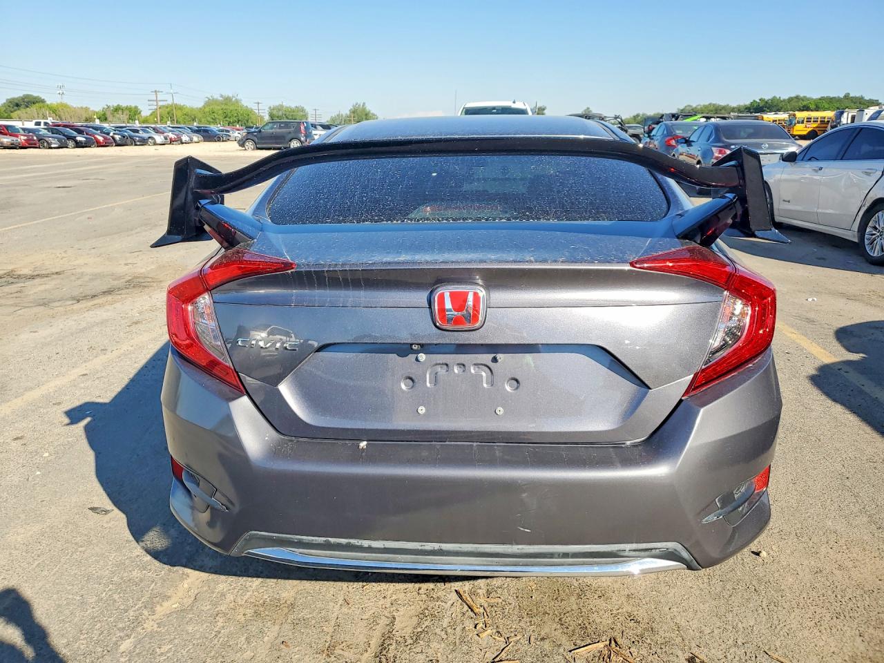 2019 Honda Civic Lx Charcoal vin: 19XFC2F67KE208847