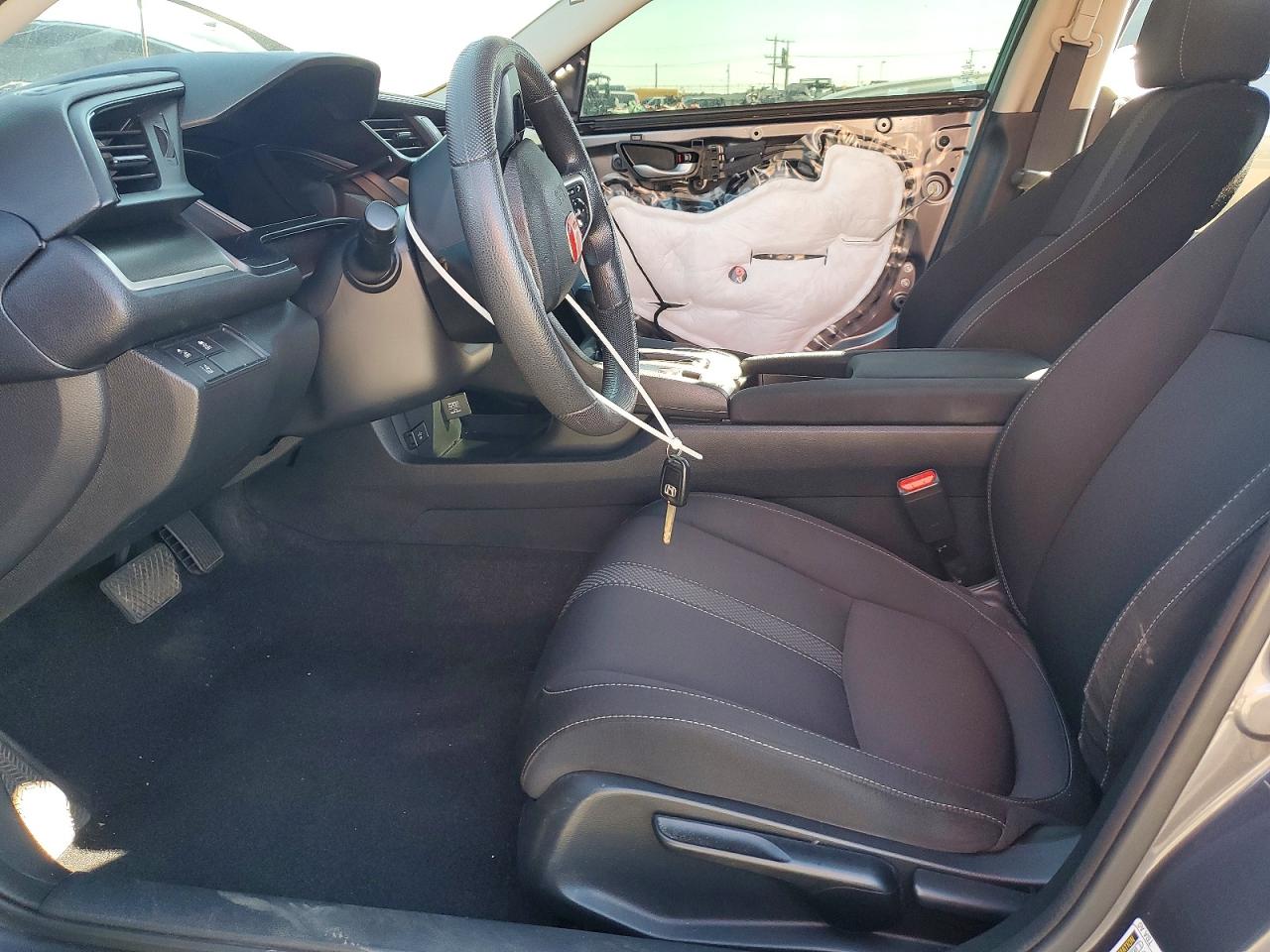 2019 Honda Civic Lx Charcoal vin: 19XFC2F67KE208847