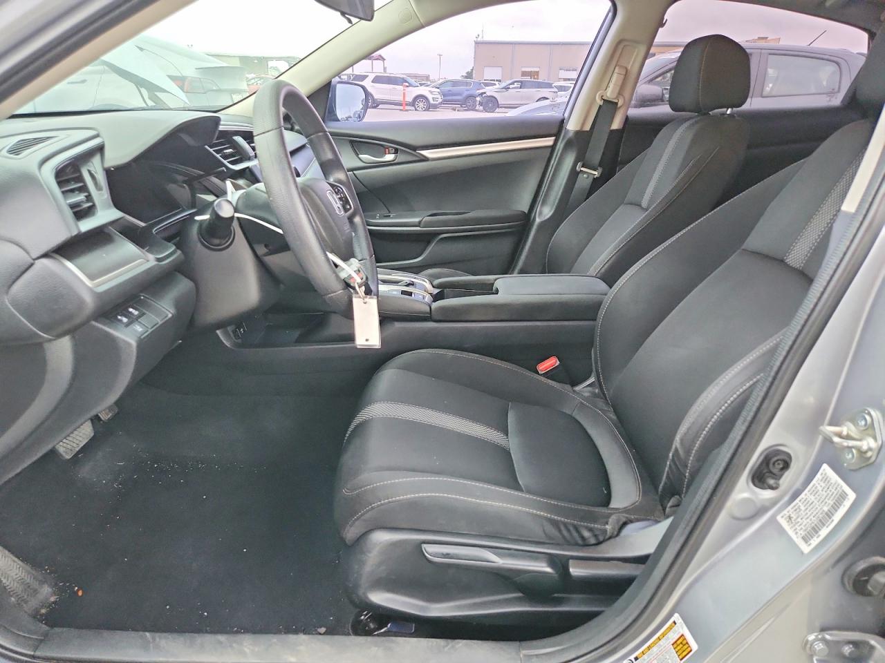 2020 Honda Civic Lx Gray vin: 19XFC2F67LE021626