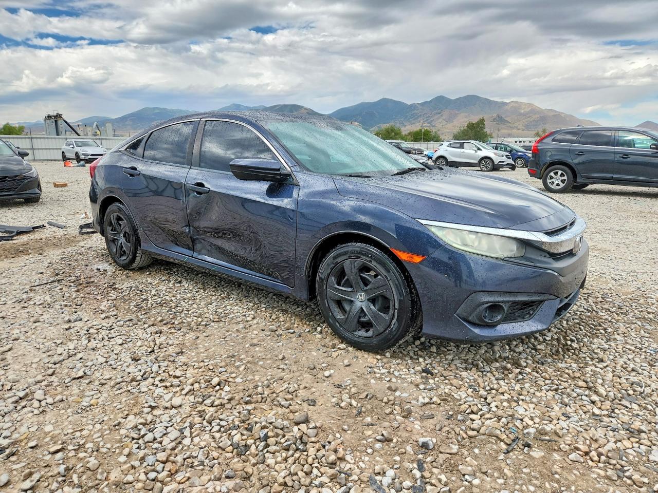 2016 Honda Civic Lx Charcoal vin: 19XFC2F68GE231948