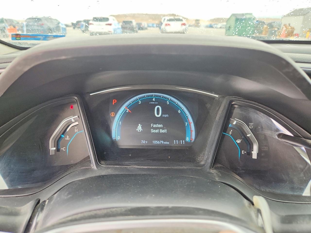 2016 Honda Civic Lx Charcoal vin: 19XFC2F68GE231948
