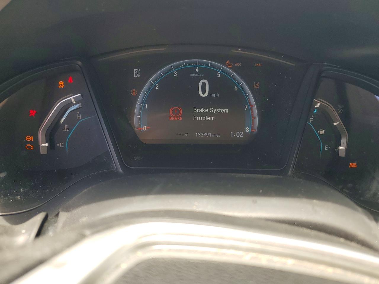 2020 Honda Civic Lx Gray vin: 19XFC2F68LE009386