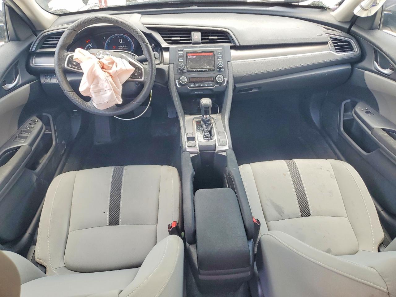 2020 Honda Civic Lx Gray vin: 19XFC2F68LE009386