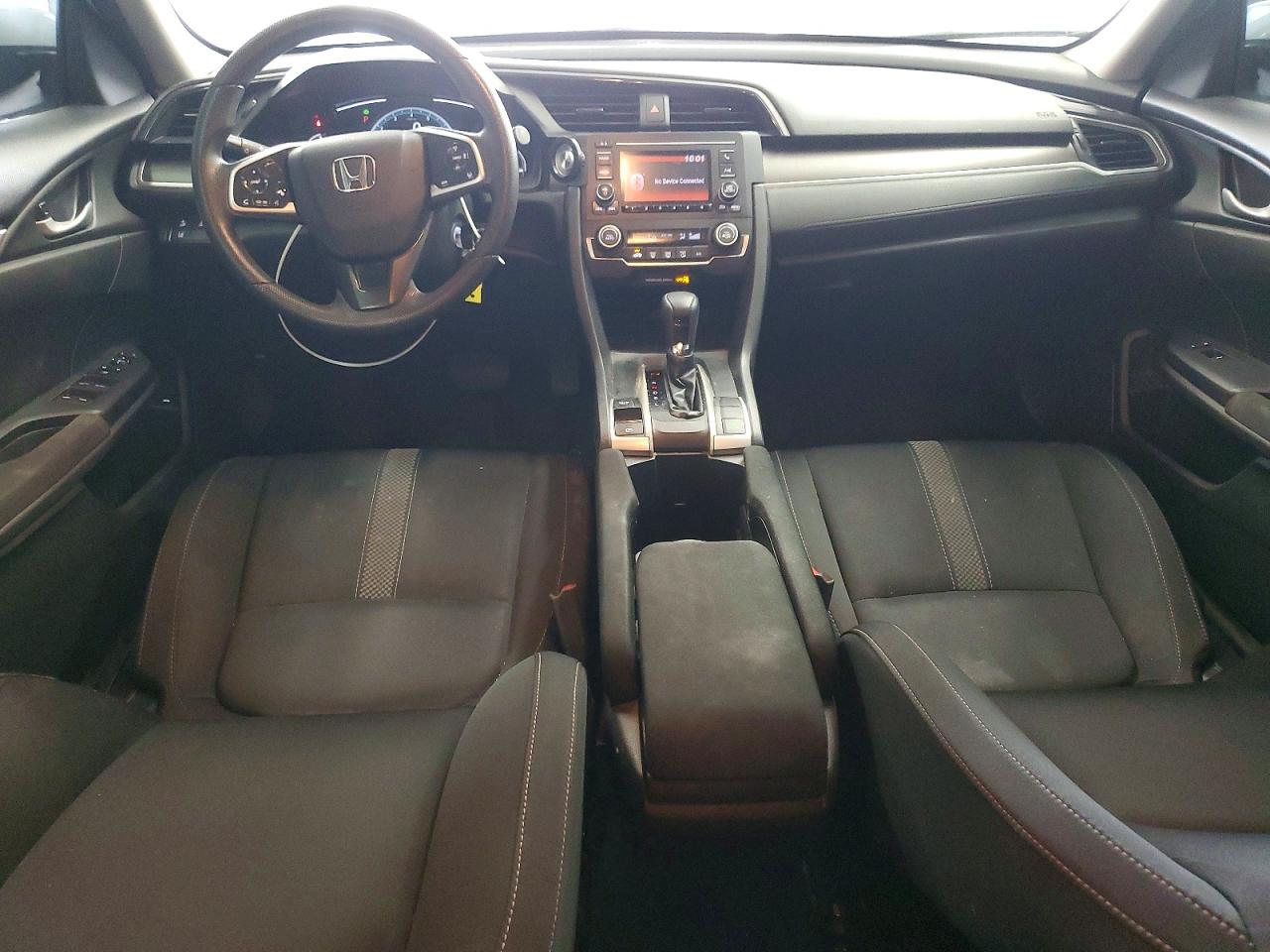 2020 Honda Civic Lx White vin: 19XFC2F68LE021098