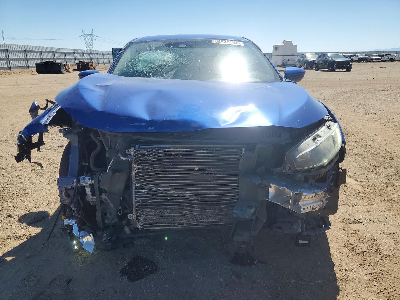 2020 Honda Civic Lx Синий vin: 19XFC2F69LE216174