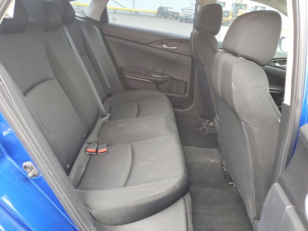 2019 Honda Civic Lx Blue vin: 19XFC2F6XKE007850