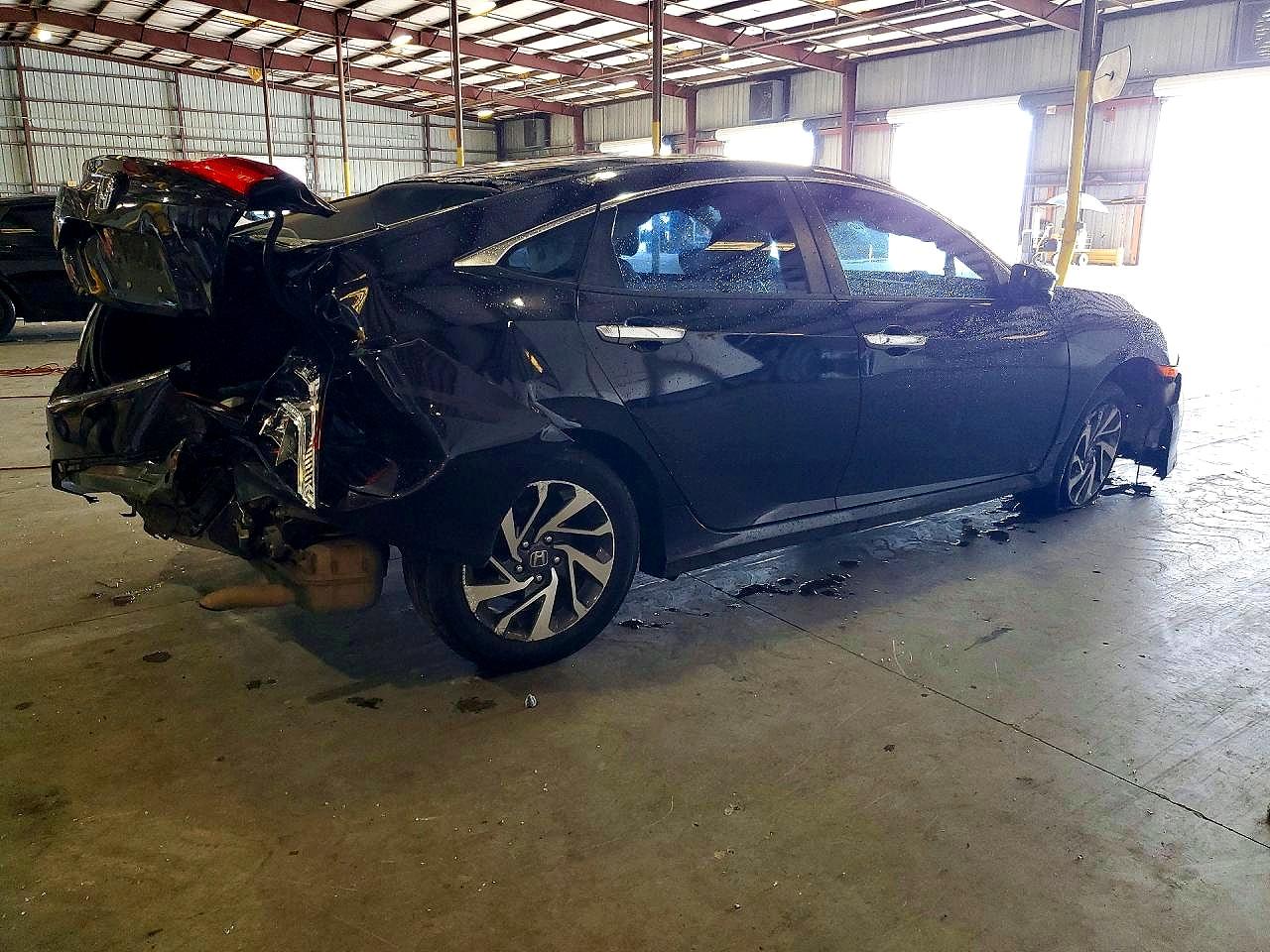 2016 Honda Civic Ex Black vin: 19XFC2F70GE030800