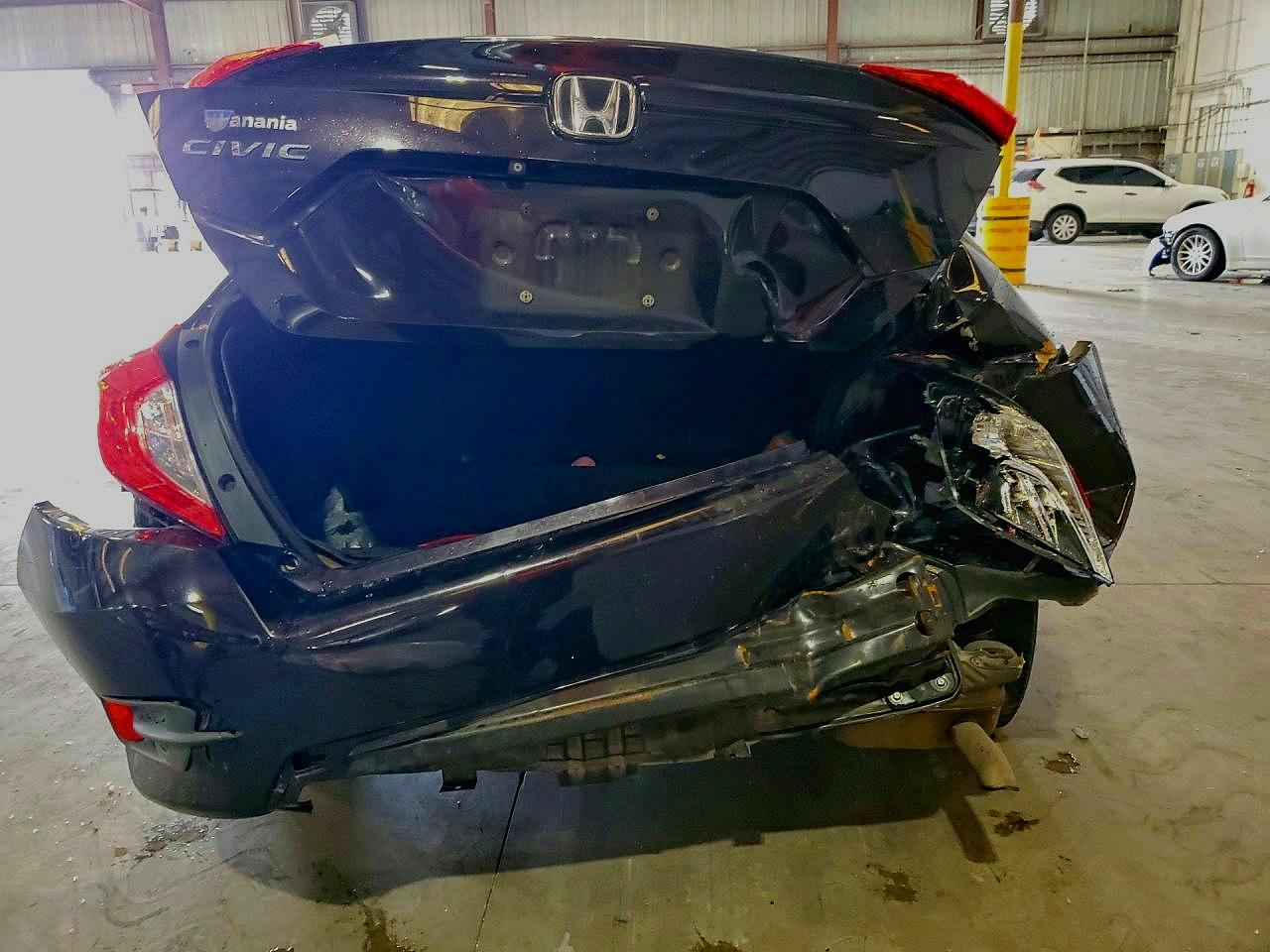 2016 Honda Civic Ex Black vin: 19XFC2F70GE030800