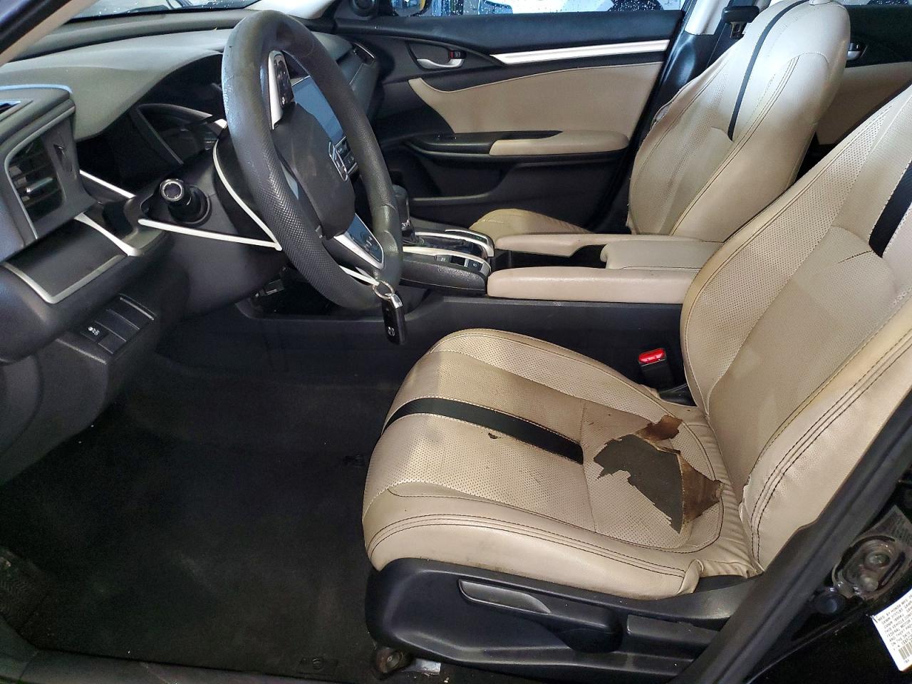 2016 Honda Civic Ex Black vin: 19XFC2F70GE030800