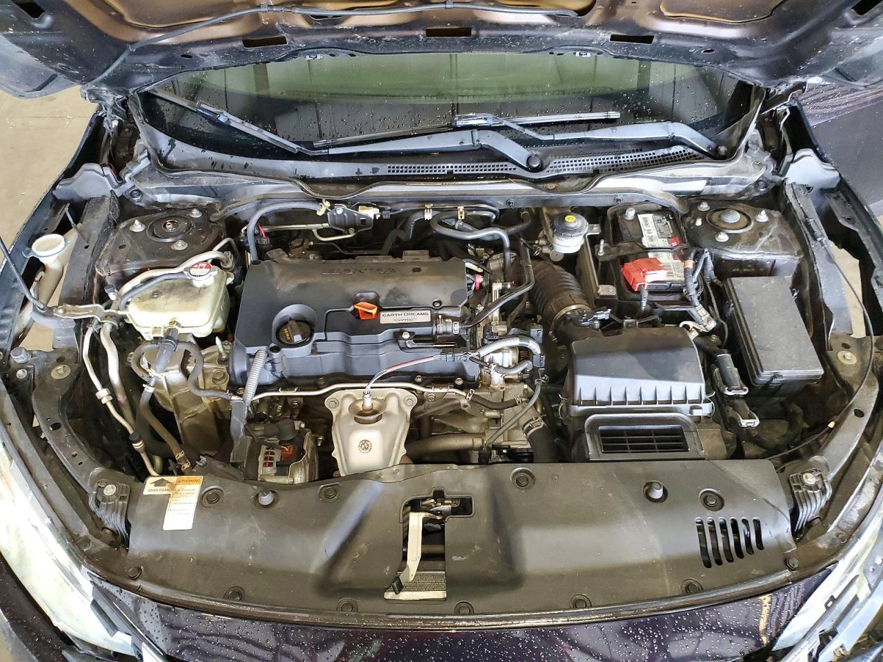 2016 Honda Civic Ex Black vin: 19XFC2F70GE030800