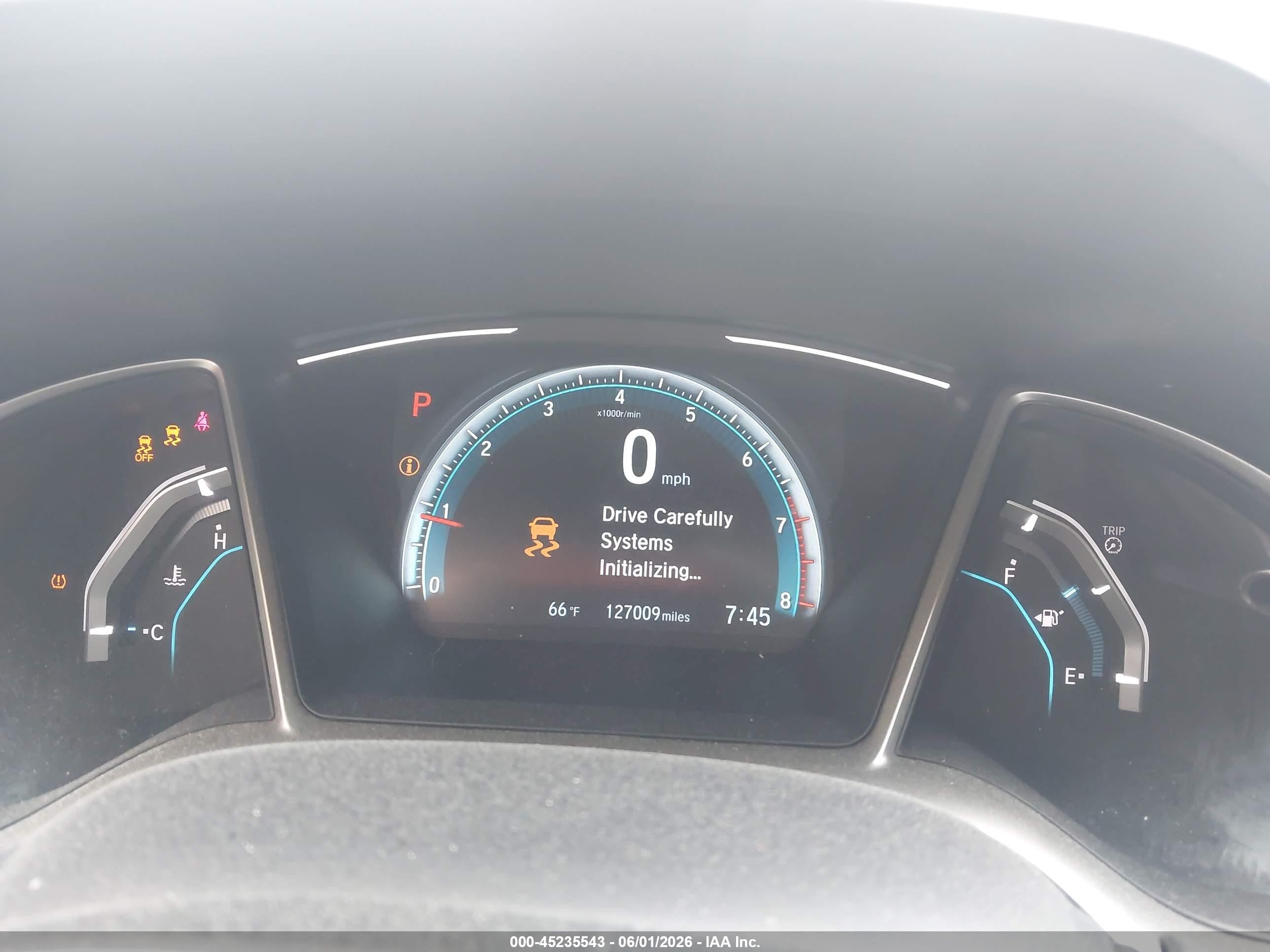 2017 Honda Civic Ex Blue vin: 19XFC2F70HE064883