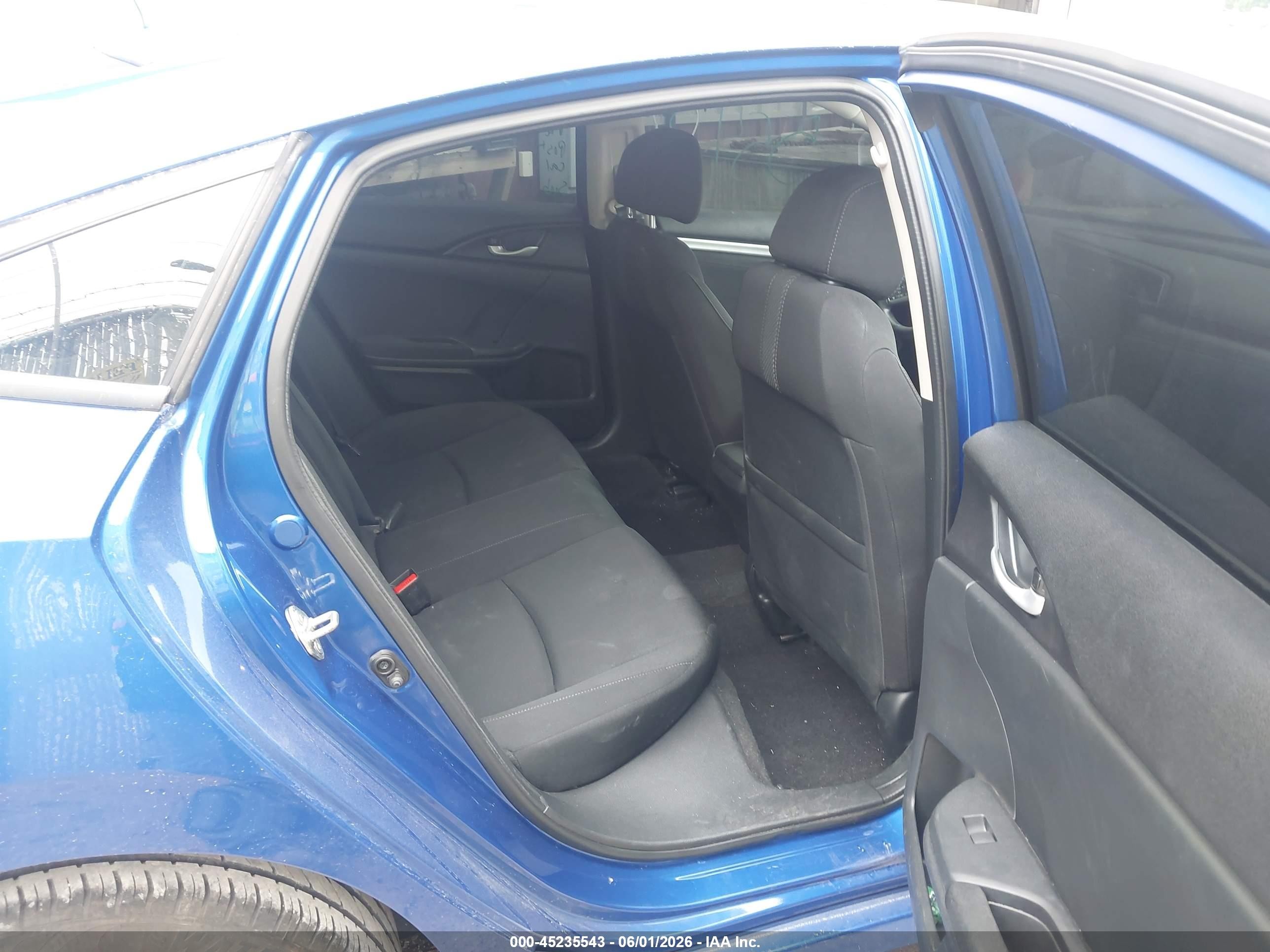 2017 Honda Civic Ex Blue vin: 19XFC2F70HE064883