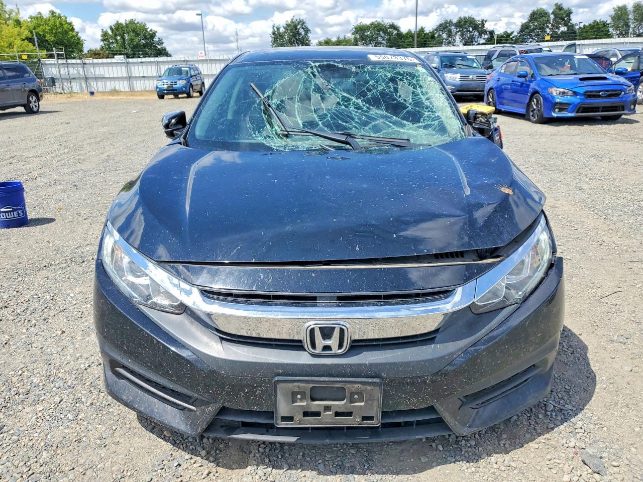 2017 Honda Civic Ex Black vin: 19XFC2F70HE221442