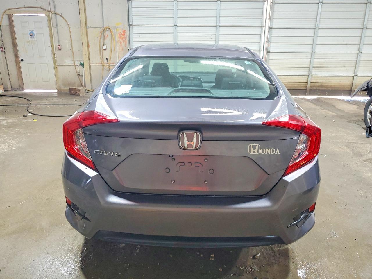 2016 Honda Civic Ex Gray vin: 19XFC2F71GE063157