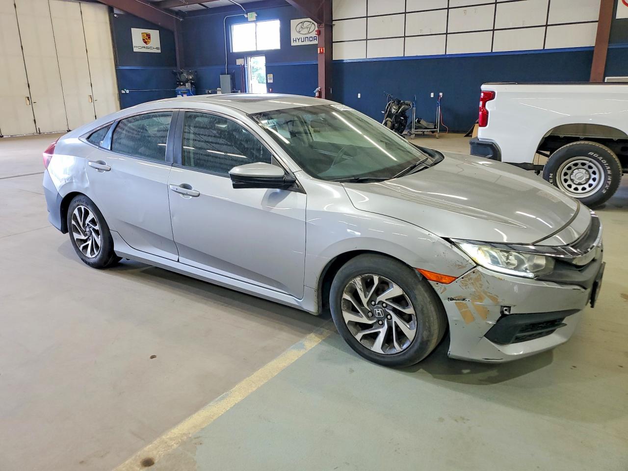 2016 Honda Civic Ex Silver vin: 19XFC2F72GE231307