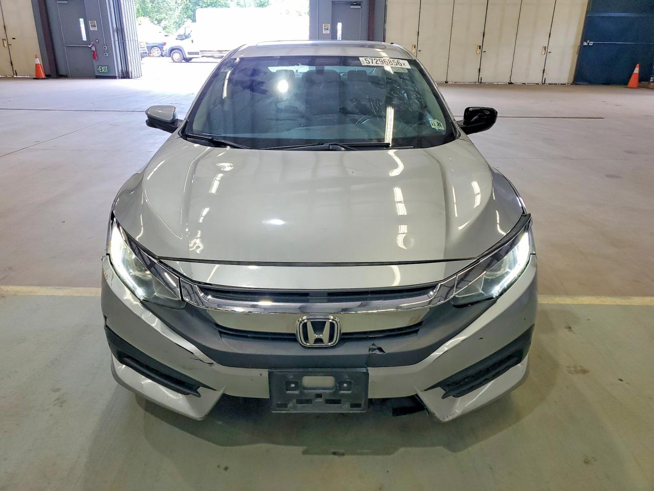2016 Honda Civic Ex Silver vin: 19XFC2F72GE231307