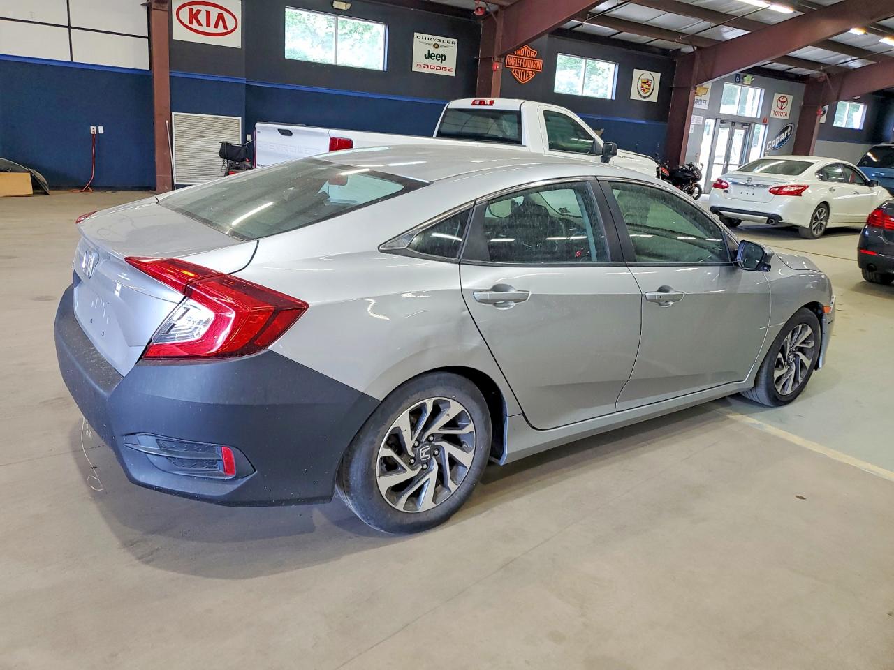 2016 Honda Civic Ex Silver vin: 19XFC2F72GE231307