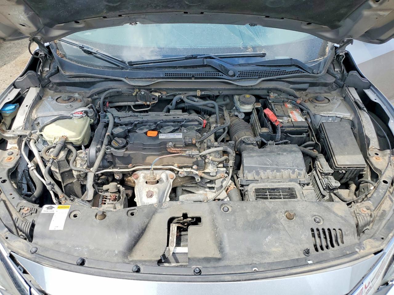 2016 Honda Civic Ex Silver vin: 19XFC2F72GE231307