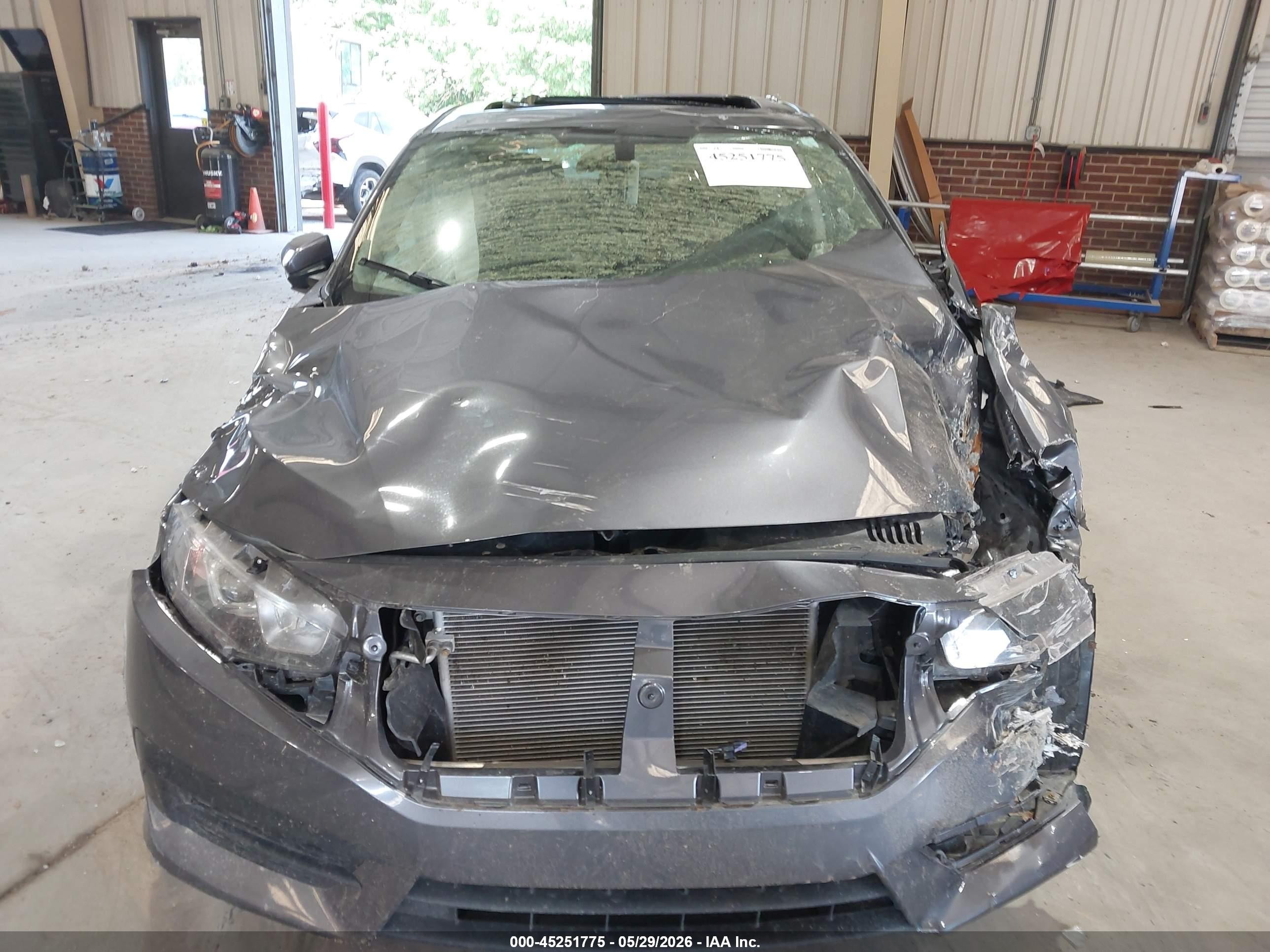 2018 Honda Civic Ex Gray vin: 19XFC2F72JE030160