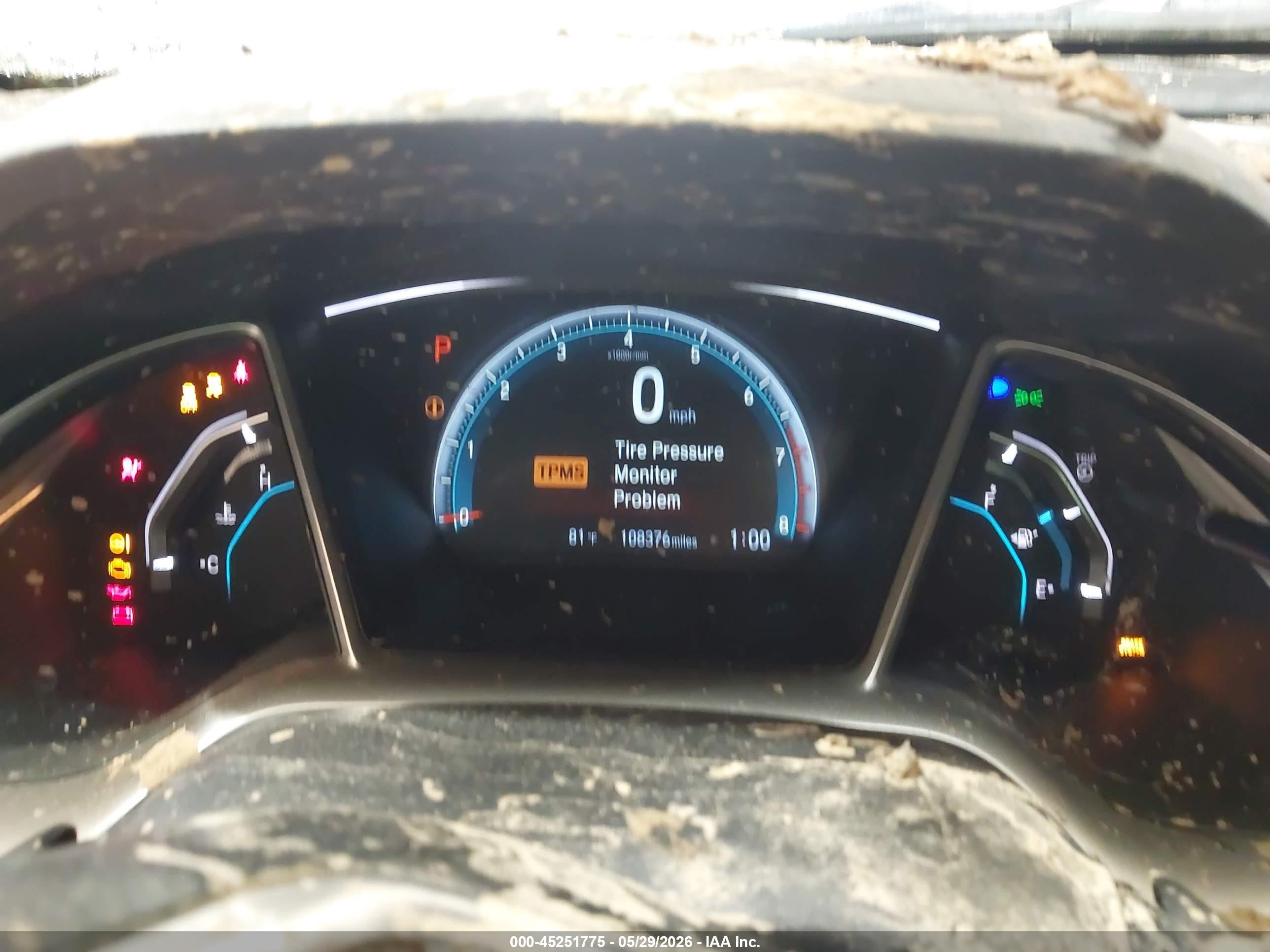 2018 Honda Civic Ex Gray vin: 19XFC2F72JE030160