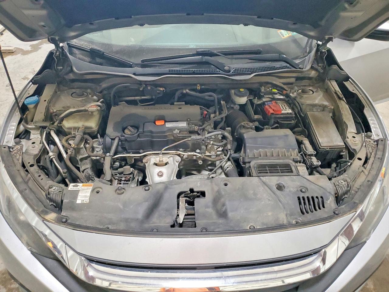 2018 Honda Civic Ex Silver vin: 19XFC2F72JE205782
