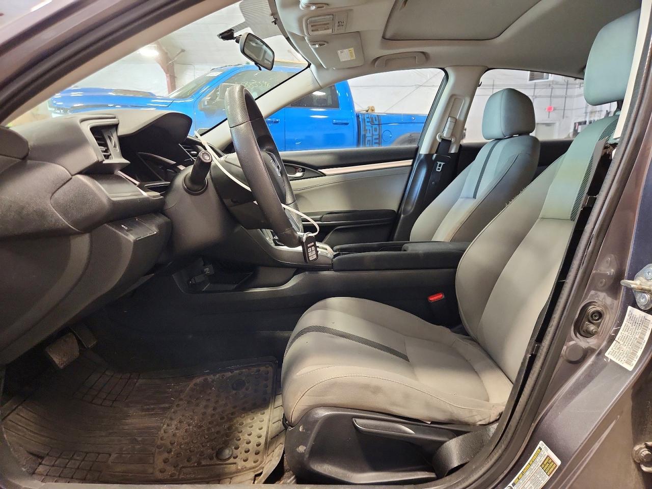 2016 Honda Civic Ex Gray vin: 19XFC2F73GE027759