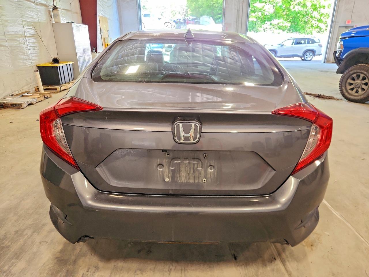 2016 Honda Civic Ex Gray vin: 19XFC2F73GE027759