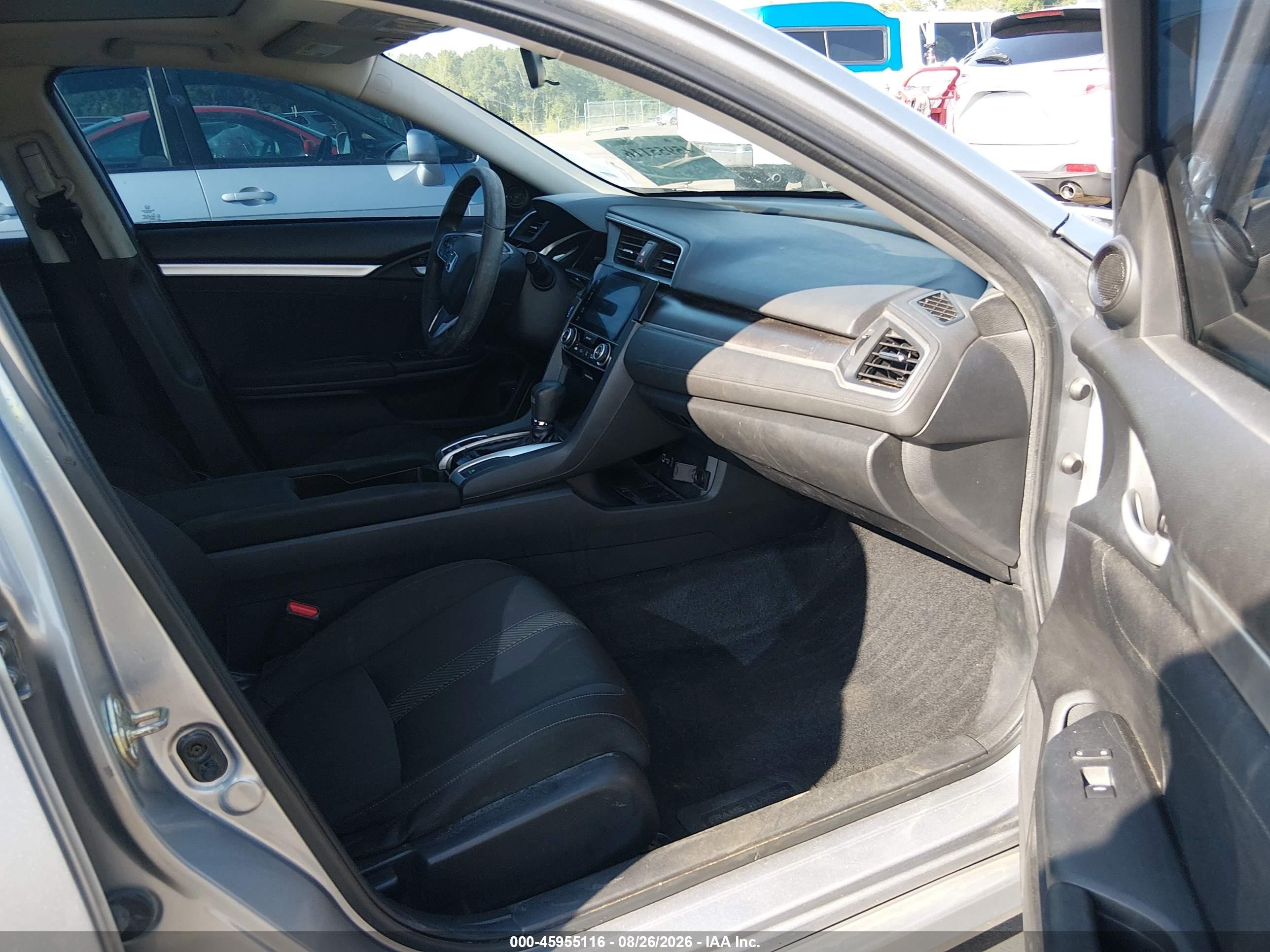 2016 Honda Civic Ex Gray vin: 19XFC2F75GE044174