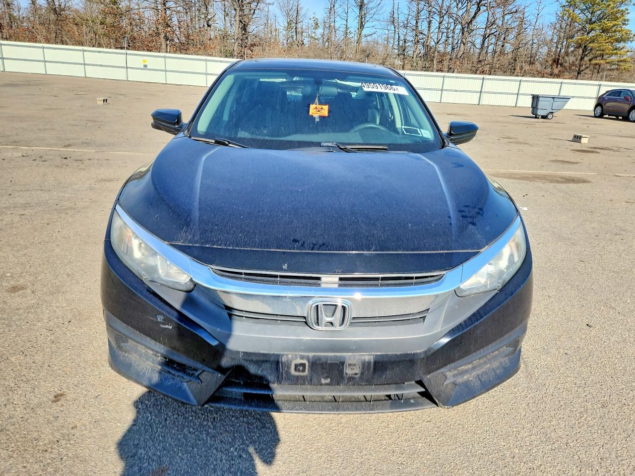 2016 Honda Civic Ex Black vin: 19XFC2F75GE224674