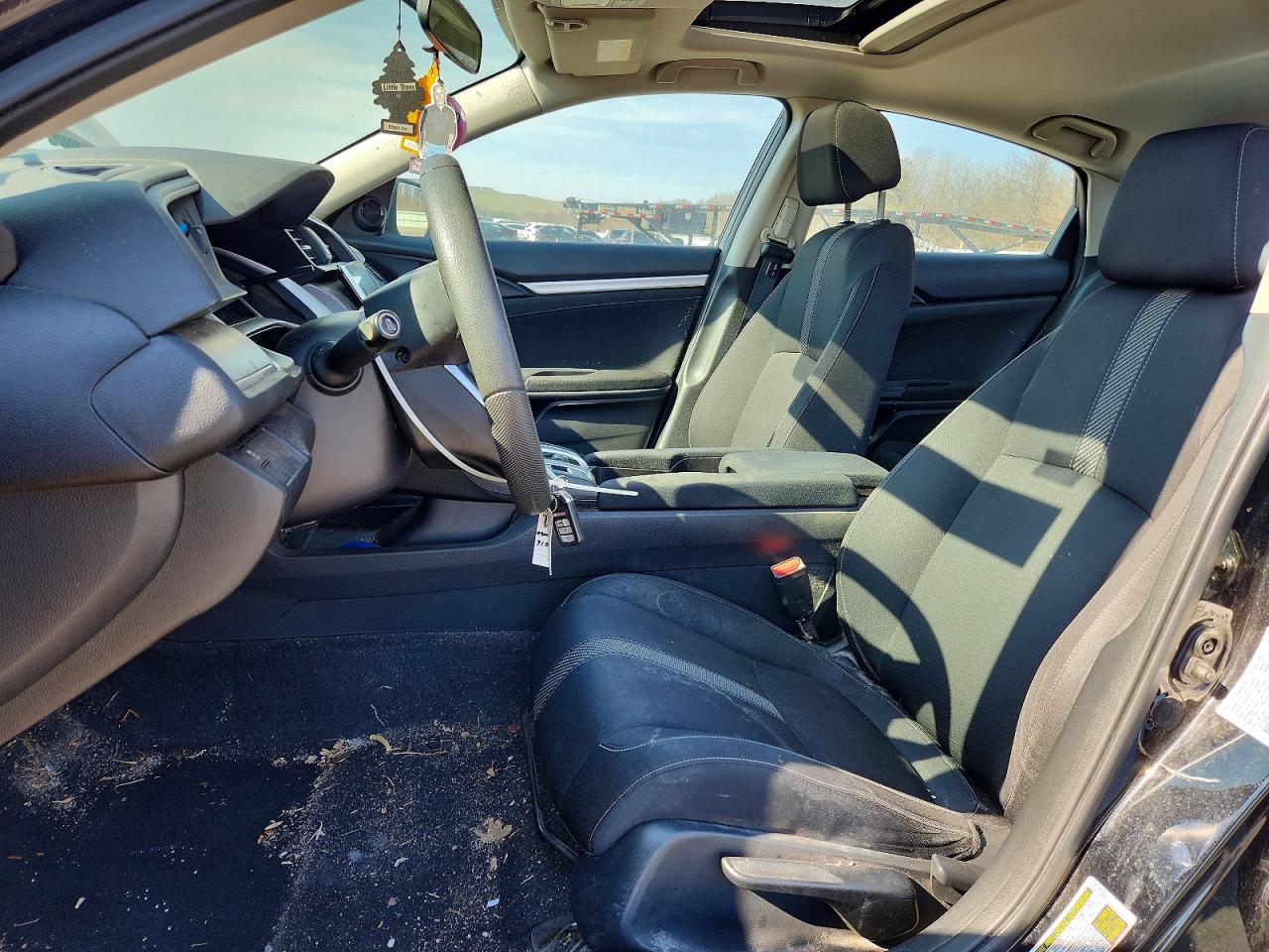 2016 Honda Civic Ex Black vin: 19XFC2F75GE224674