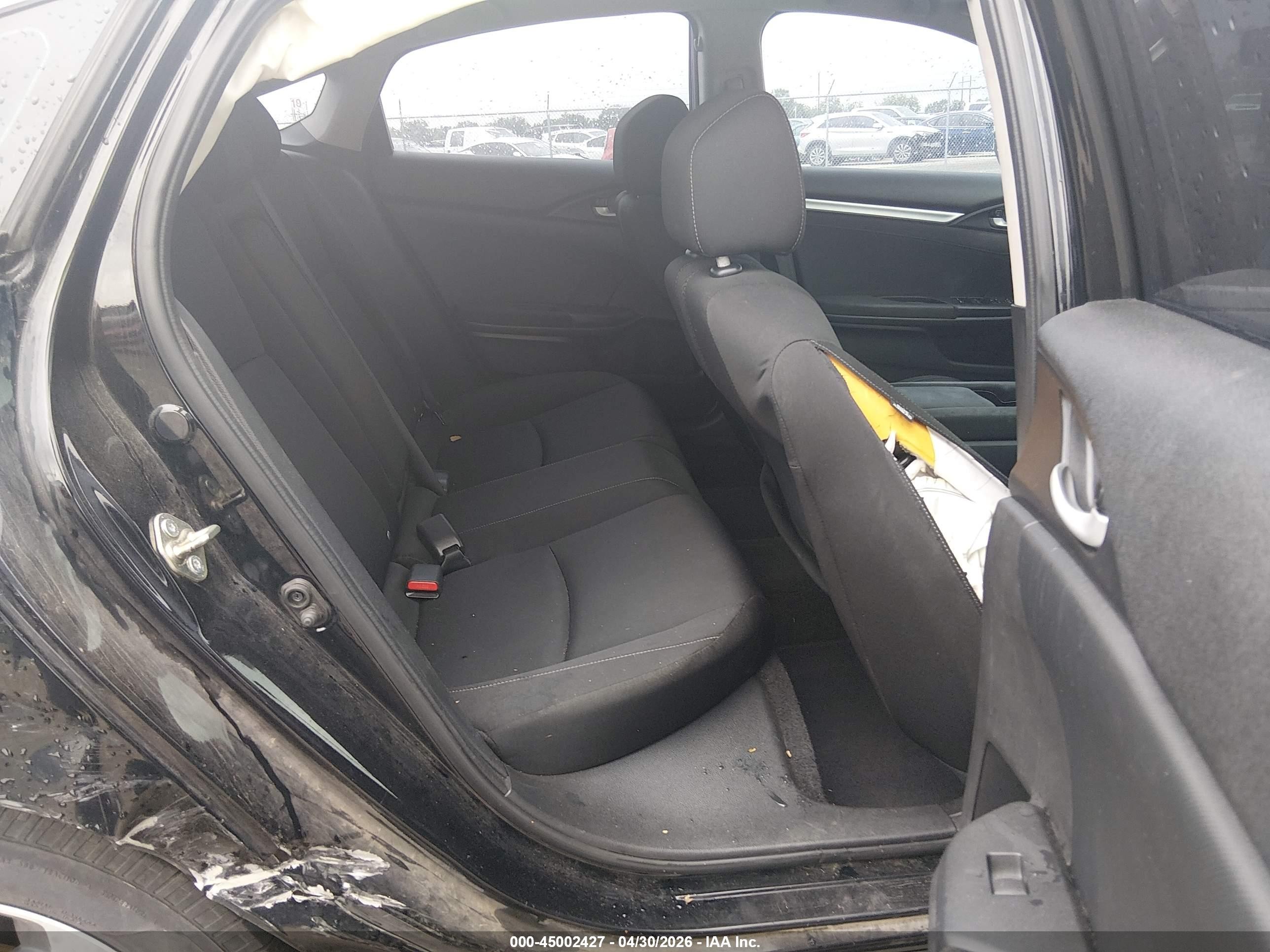 2016 Honda Civic Ex Черный vin: 19XFC2F76GE069892