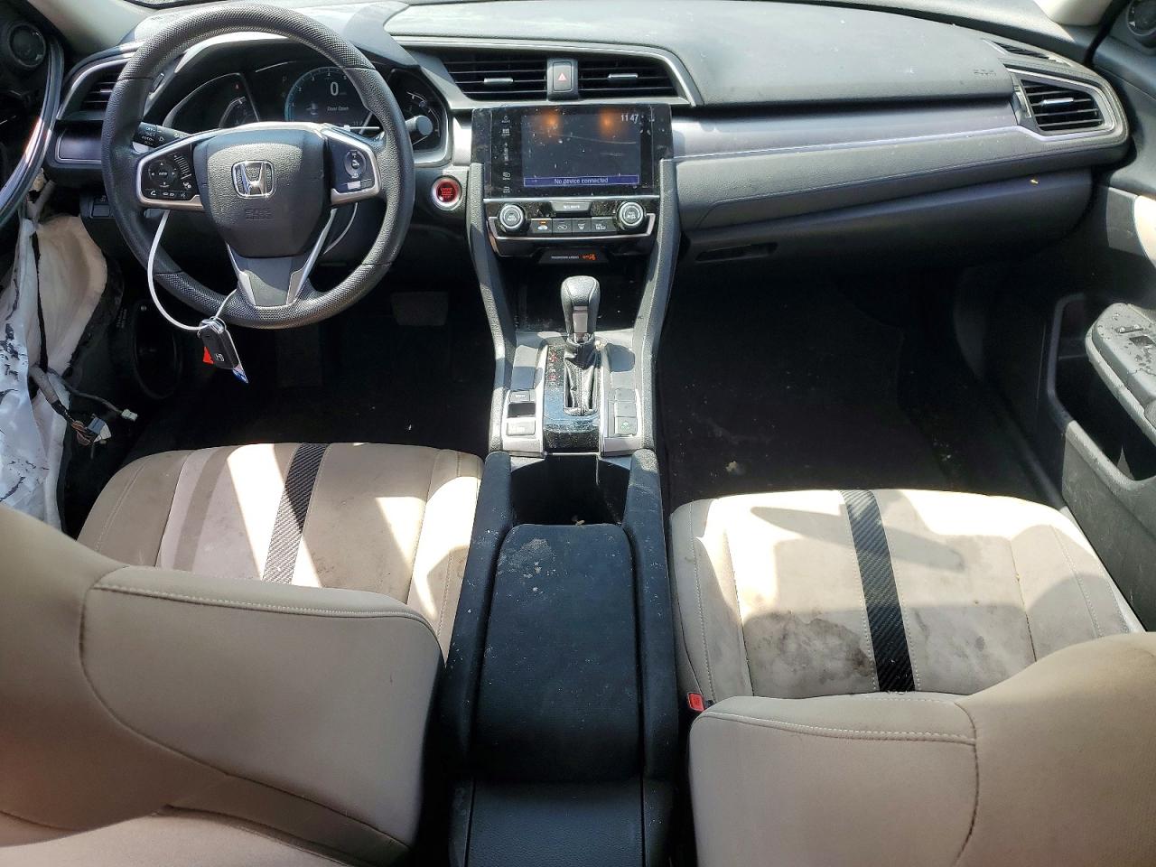 2018 Honda Civic Ex Black vin: 19XFC2F76JE023552