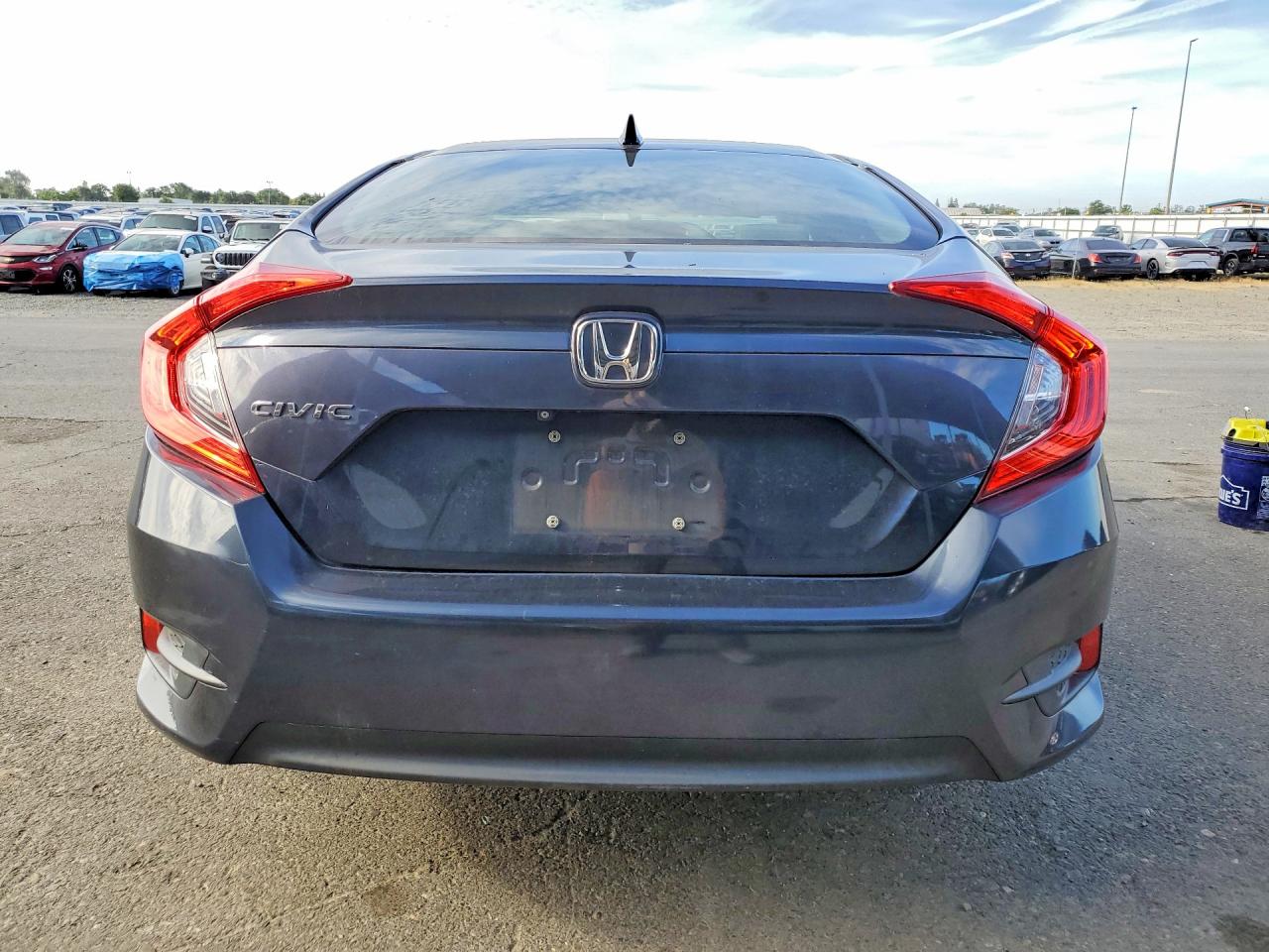 2017 Honda Civic Ex Charcoal vin: 19XFC2F77HE067120