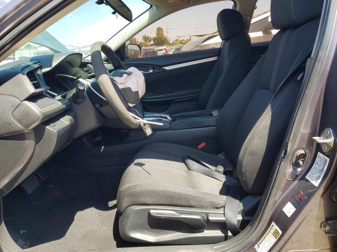 2018 Honda Civic Ex Gray vin: 19XFC2F77JE205096