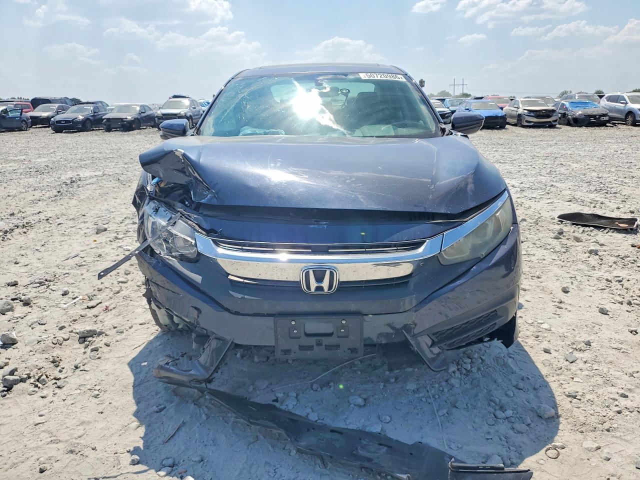 2016 Honda Civic Ex Gray vin: 19XFC2F78GE067996