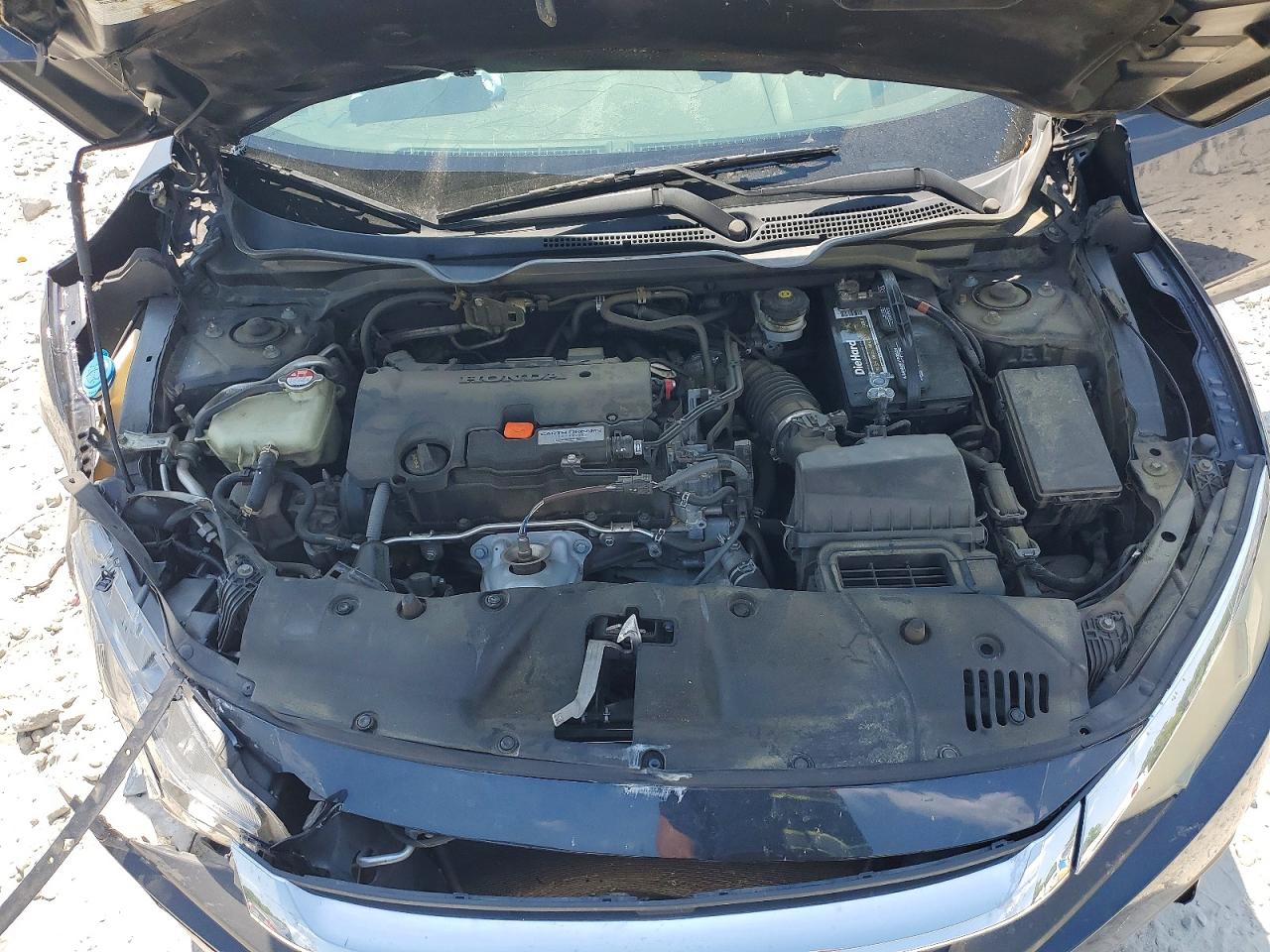 2016 Honda Civic Ex Gray vin: 19XFC2F78GE067996