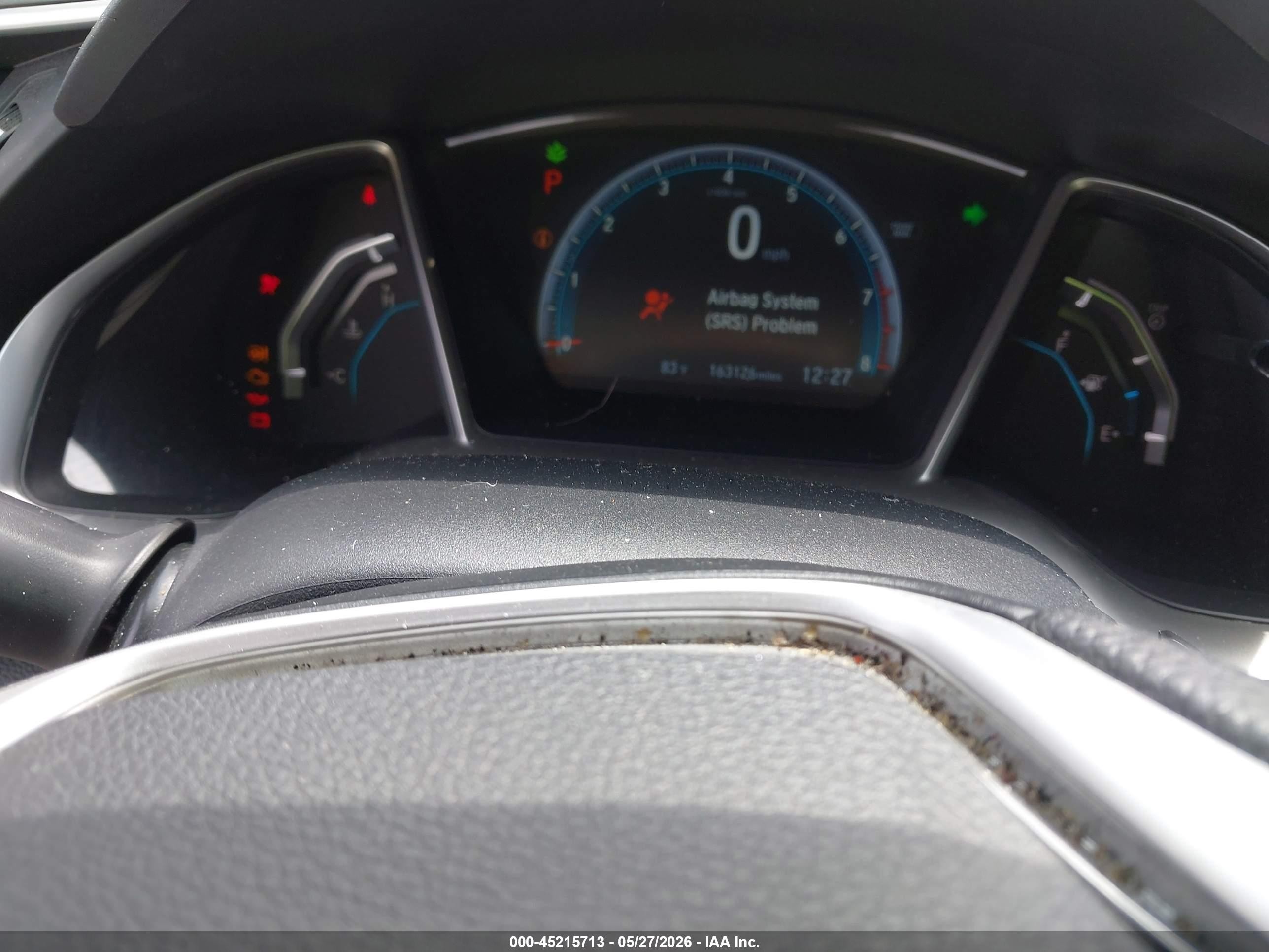 2016 Honda Civic Ex Серебряный vin: 19XFC2F78GE086127