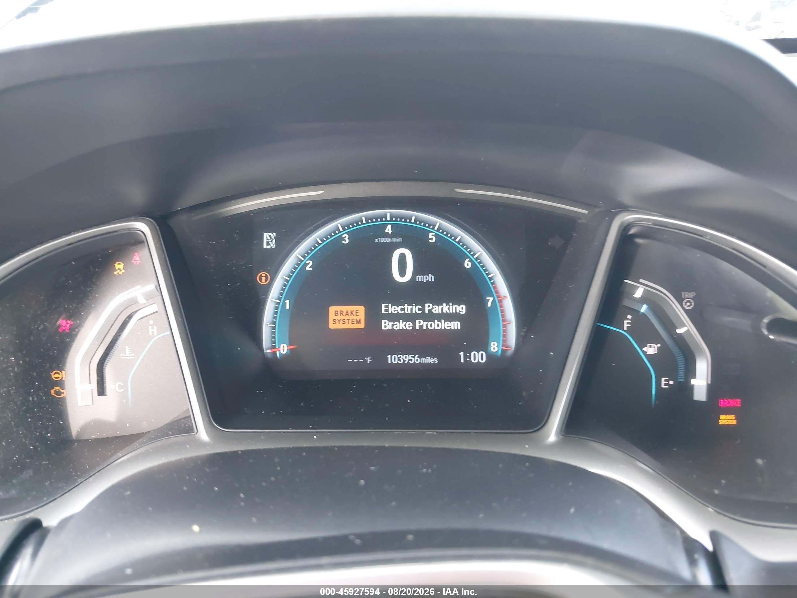 2017 Honda Civic Ex Gray vin: 19XFC2F78HE041612