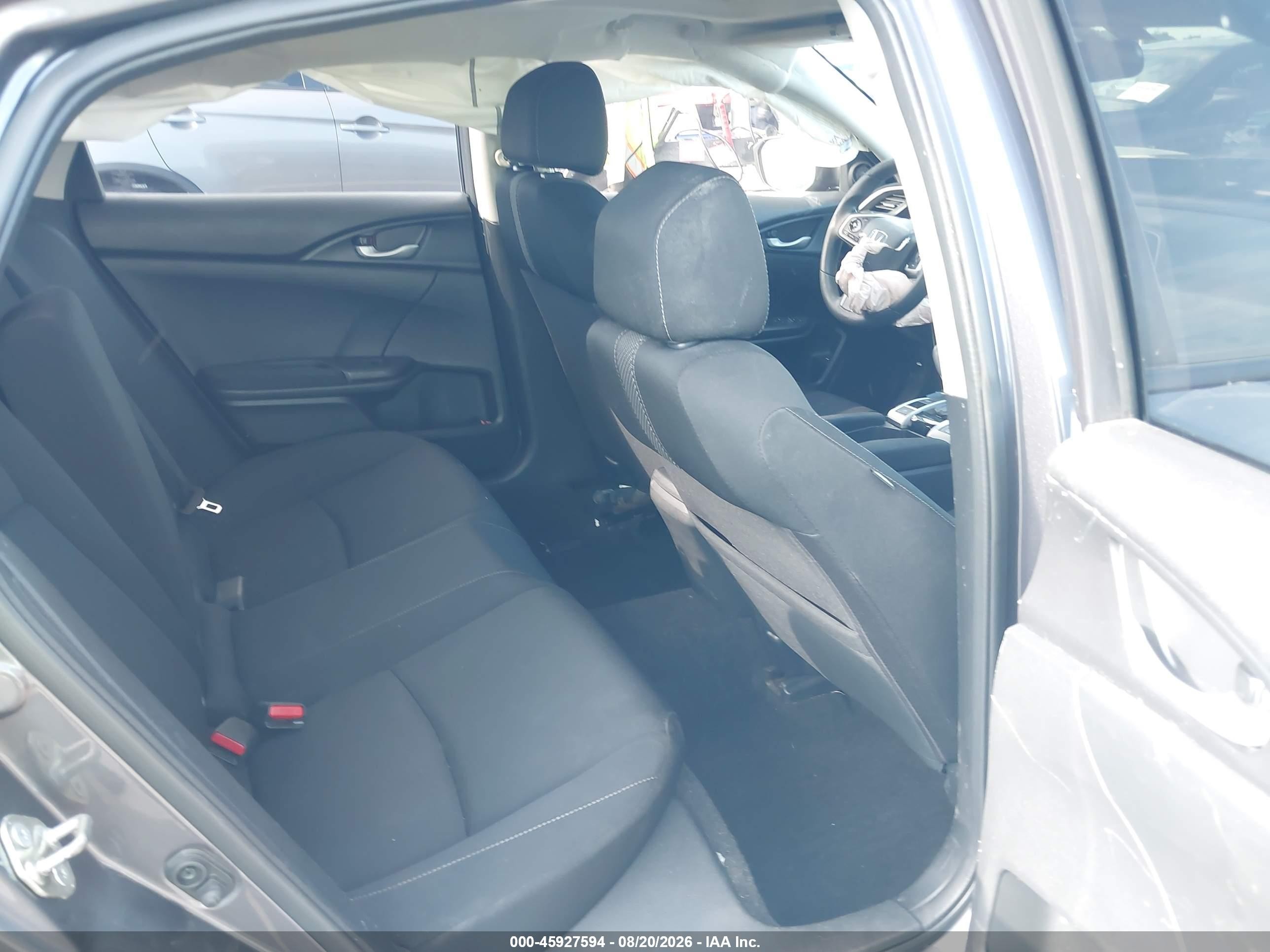 2017 Honda Civic Ex Gray vin: 19XFC2F78HE041612
