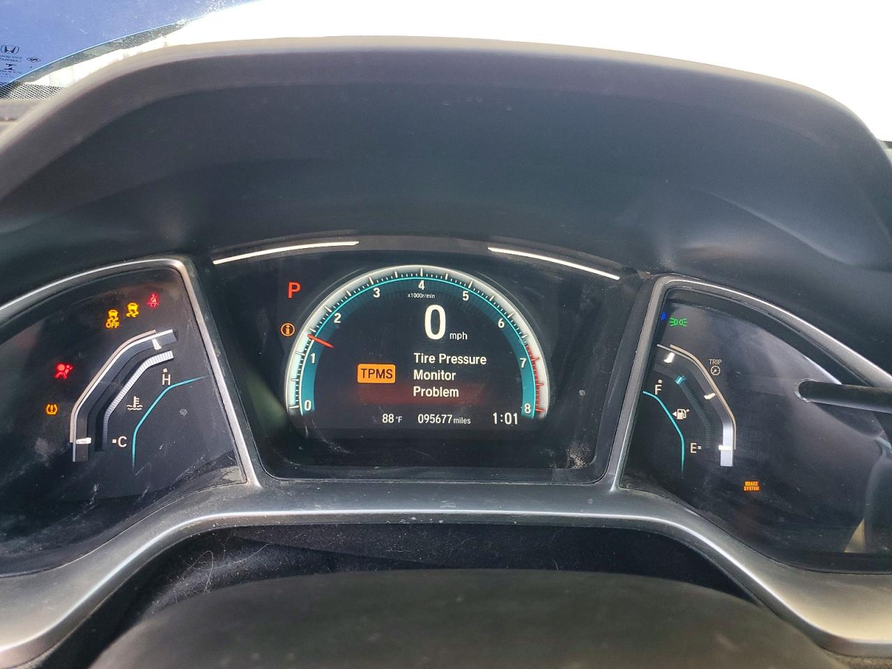 2017 Honda Civic Ex Blue vin: 19XFC2F78HE200726