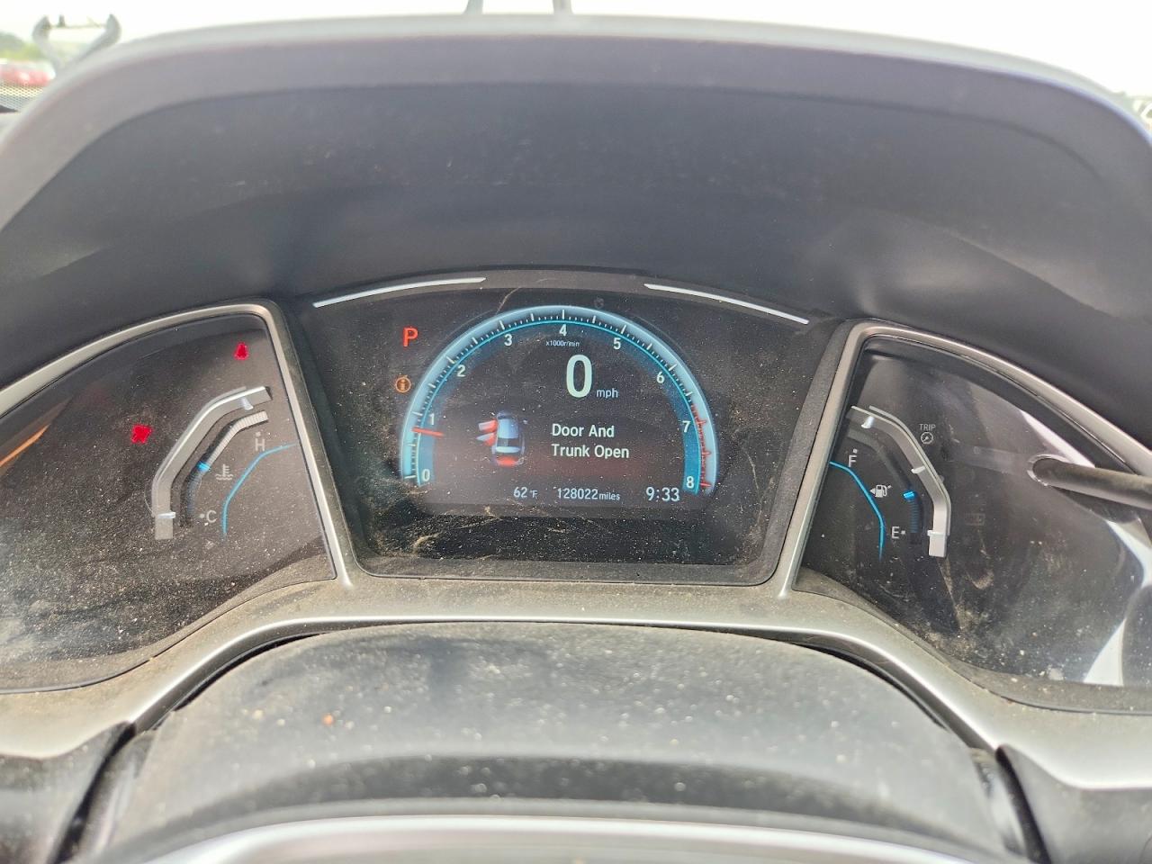 2017 Honda Civic Ex Blue vin: 19XFC2F78HE206316
