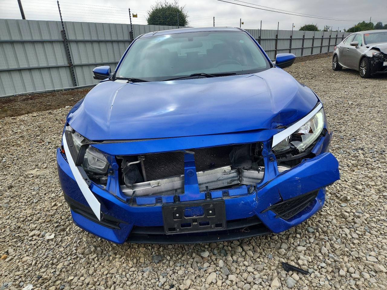 2017 Honda Civic Ex Blue vin: 19XFC2F78HE206316