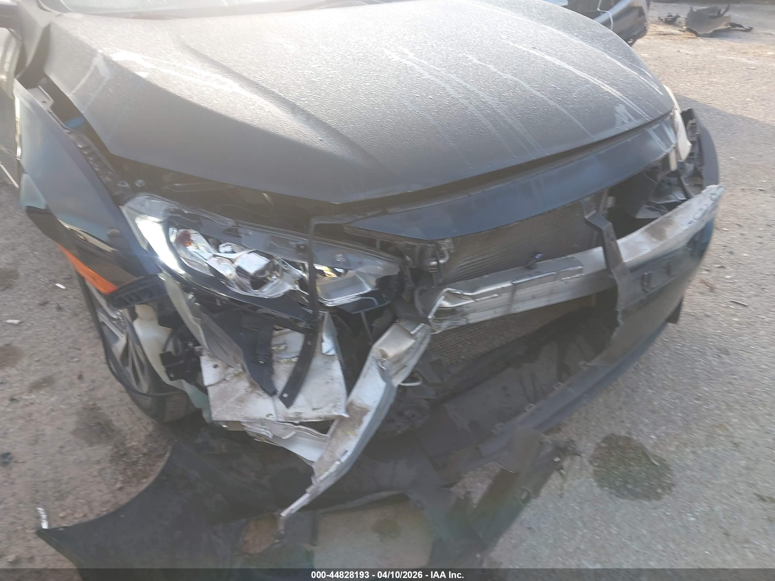 2017 Honda Civic Ex Черный vin: 19XFC2F79HE016749