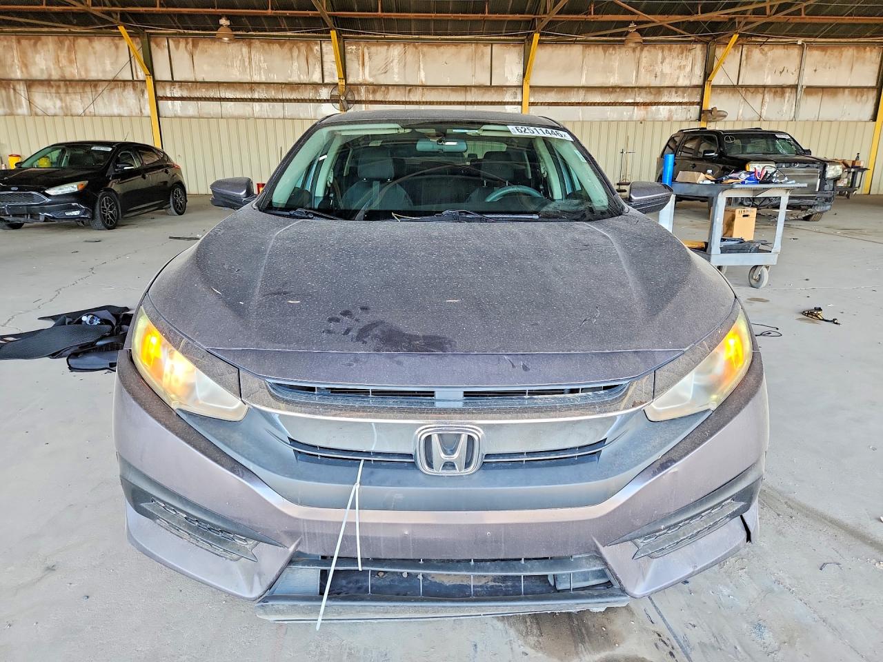 2016 Honda Civic Ex Gray vin: 19XFC2F7XGE249179