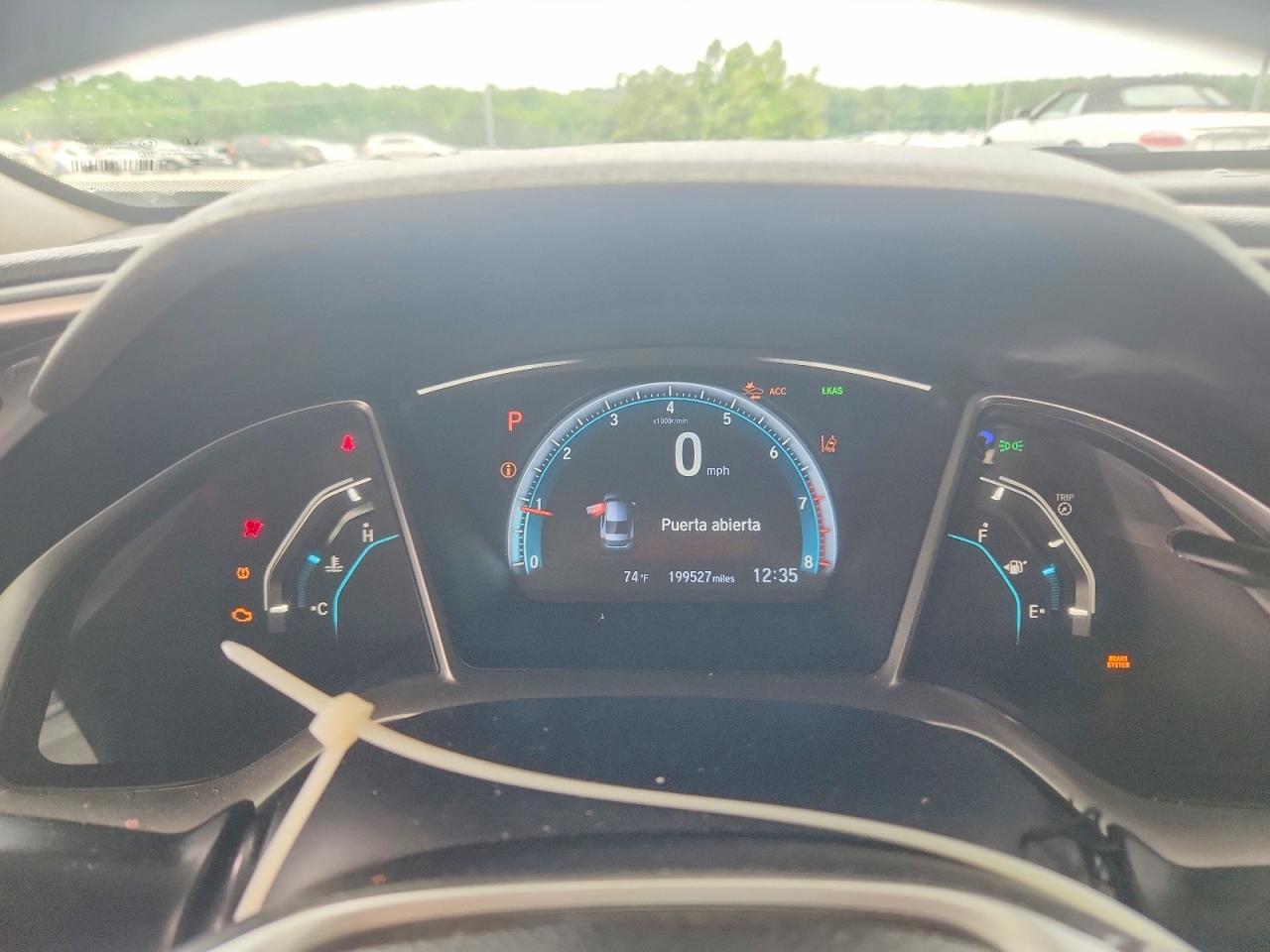 2016 Honda Civic Ex Gray vin: 19XFC2F82GE059501