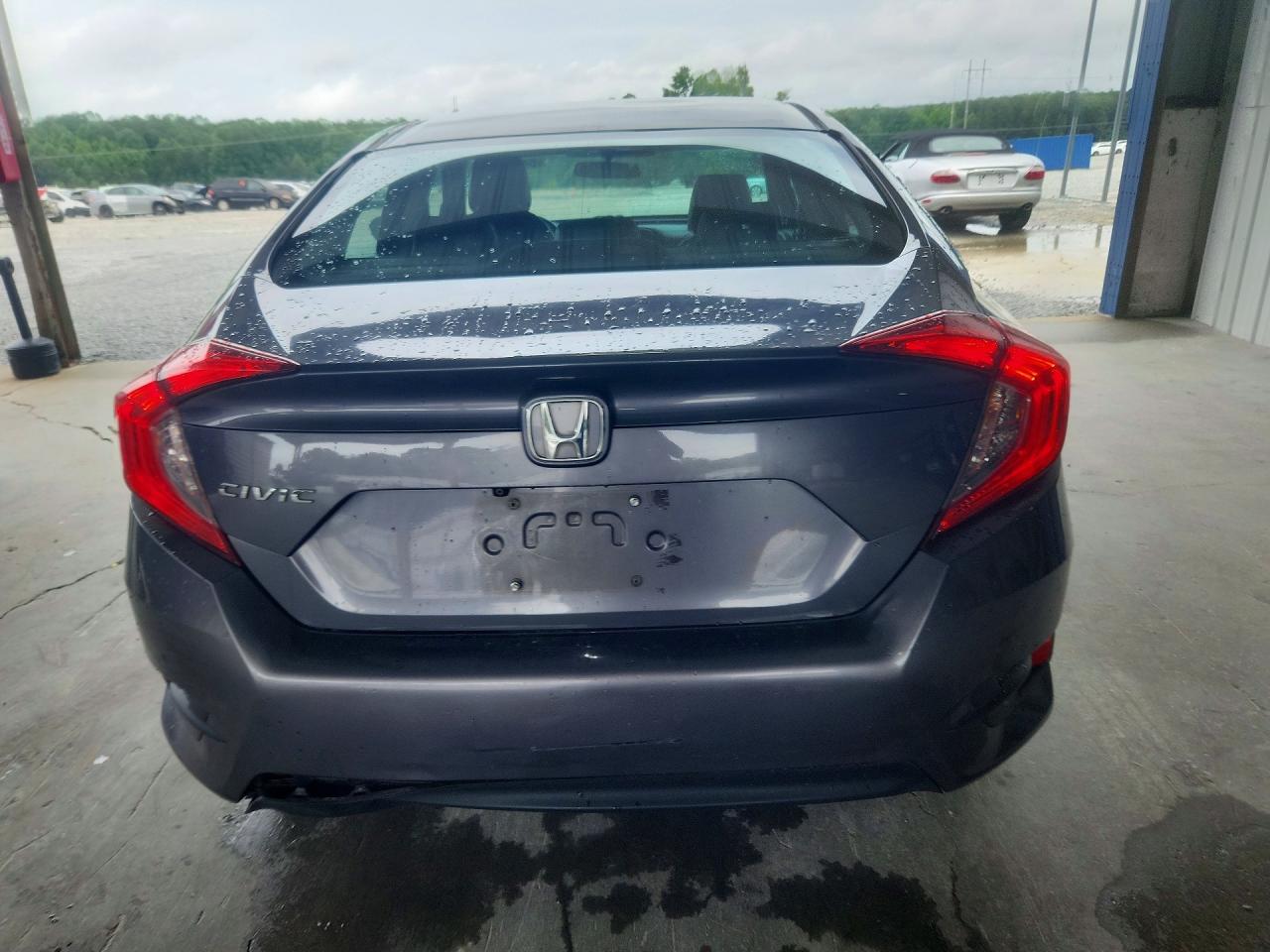 2016 Honda Civic Ex Gray vin: 19XFC2F82GE059501
