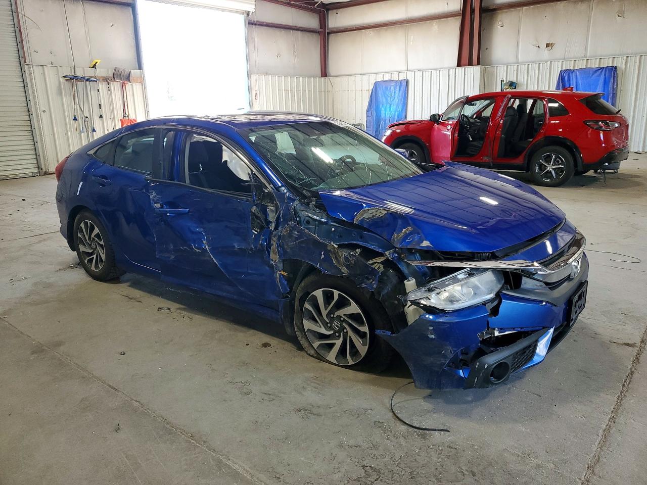 2016 Honda Civic Ex Blue vin: 19XFC2F82GE214547