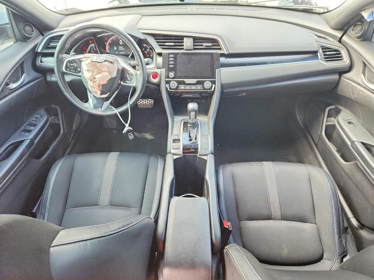 2019 Honda Civic Sport White vin: 19XFC2F82KE047714